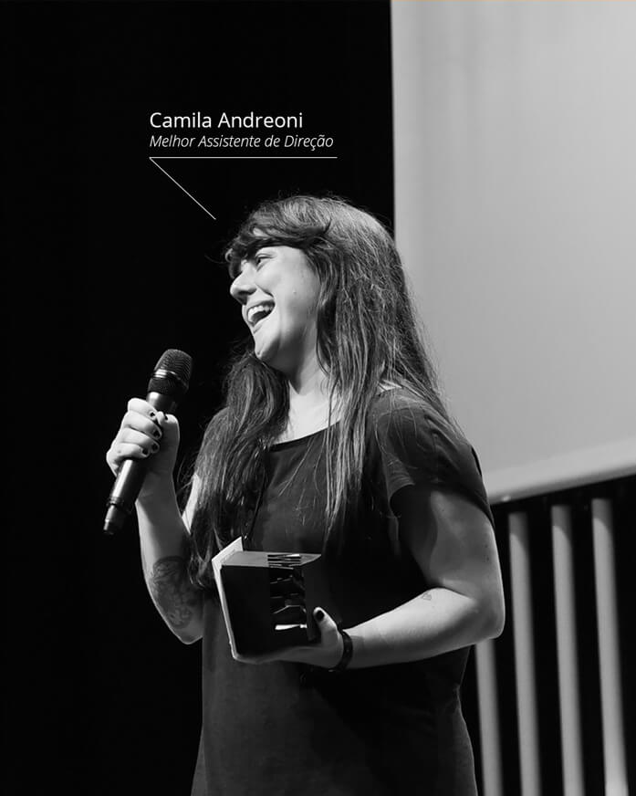 Camila Andreoni - Melhor Assistente de Direção